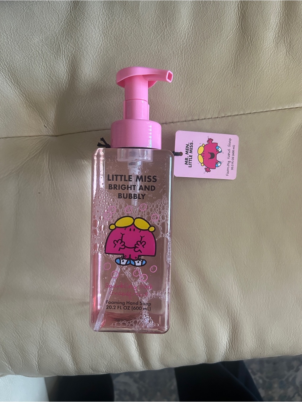 Little Miss Pink Foaming Hand Soap with Character Design